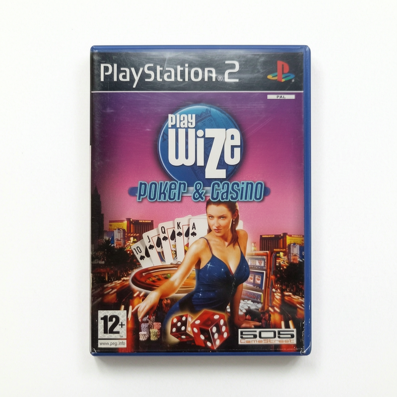 Playwize Poker & Casino playstation 2 (PS2)