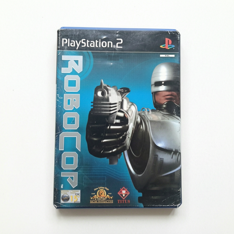 Robocop playstation 2 (PS2) Version ESP