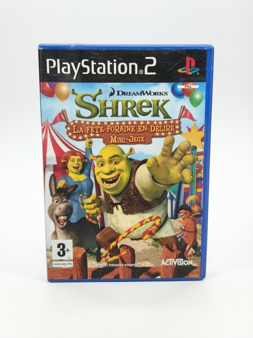Shrek la Fête Foraine en Délire Minijeux playstation 2 (PS2)