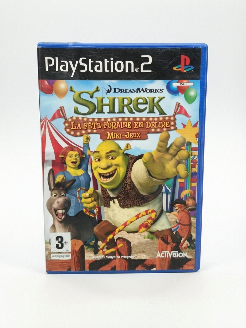 Shrek la Fête Foraine en Délire Minijeux playstation 2 (PS2)