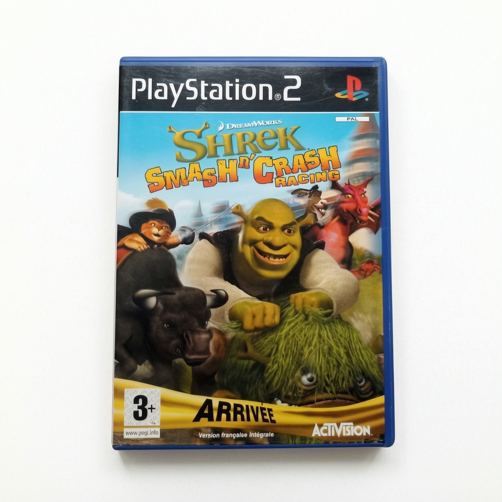 Shrek Smash N'Crash Racing playstation 2 (PS2)