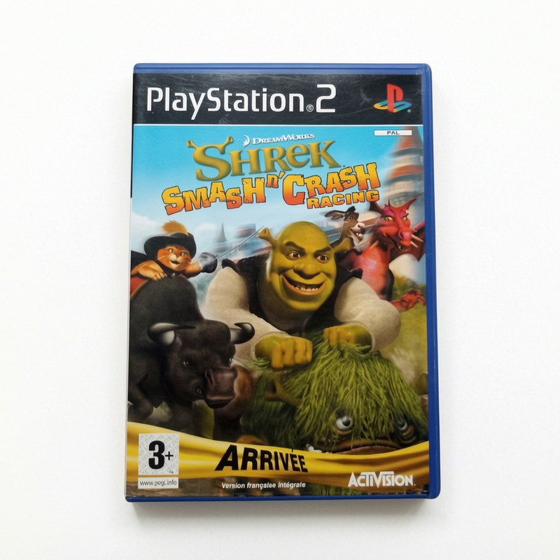 Shrek Smash N'Crash Racing playstation 2 (PS2)