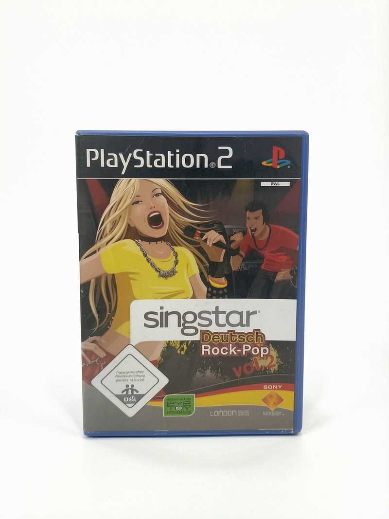 SingStar Deutsch Rock-pop playstation 2 (PS2) Version HOE