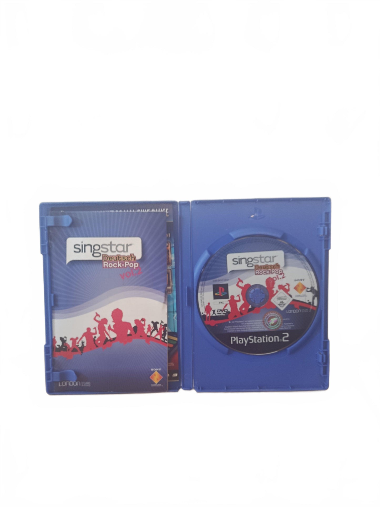 SingStar Deutsch Rock-pop playstation 2 (PS2) Version HOE
