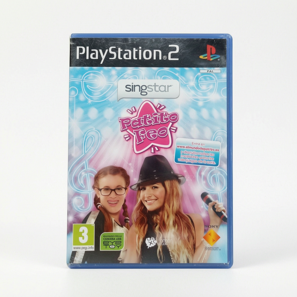 SingStar Patito Feo playstation 2 (PS2)