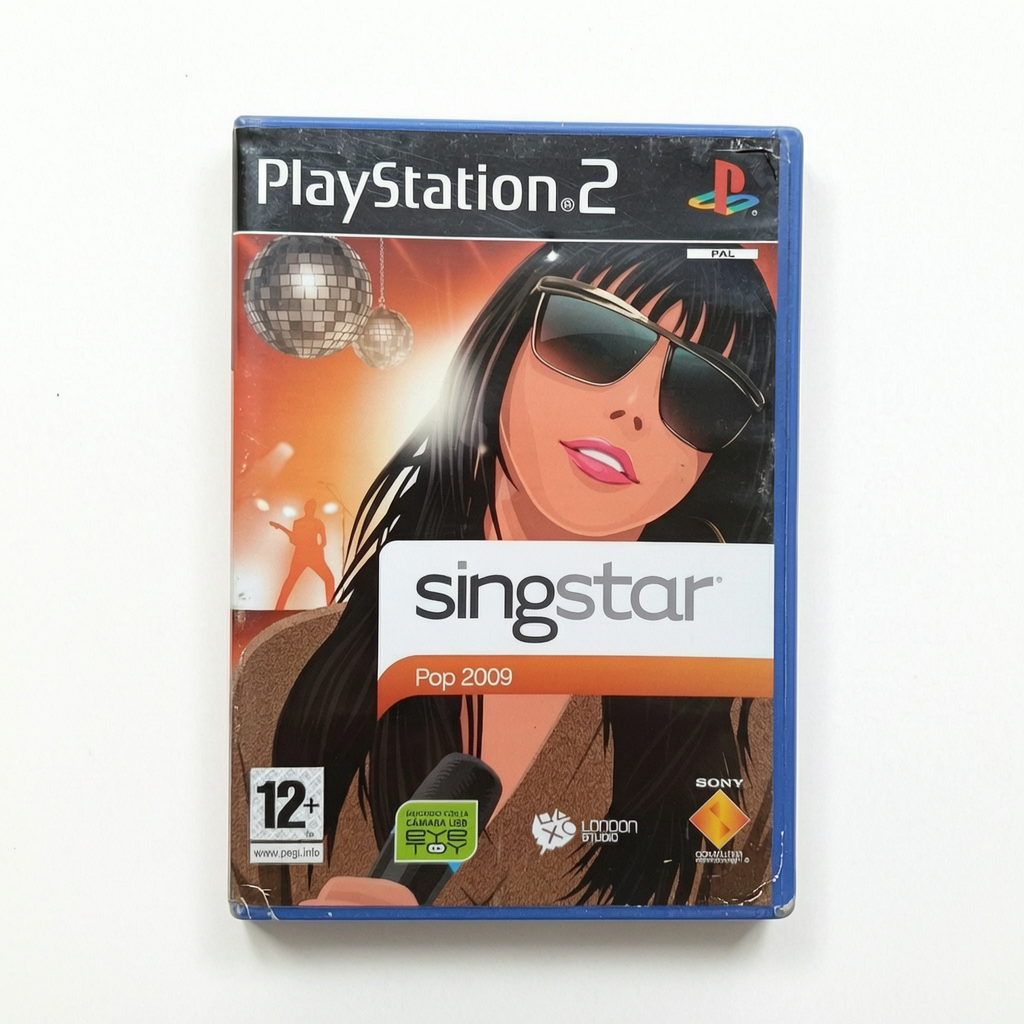 SingStar Pop 2009 playstation 2 (PS2)