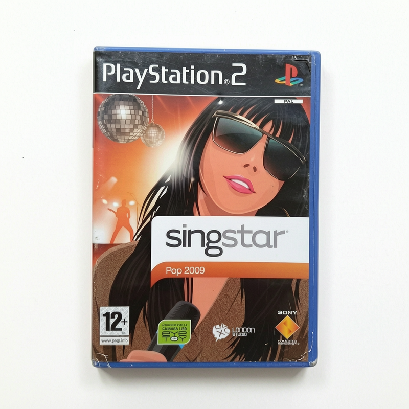 SingStar Pop 2009 playstation 2 (PS2)