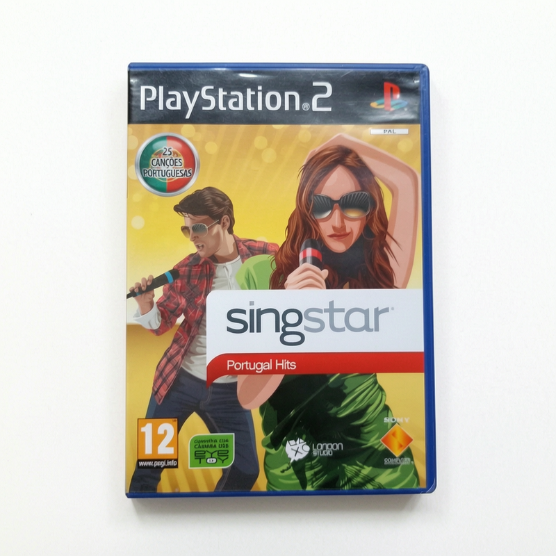 SingStar Portugal Hits playstation 2 (PS2)