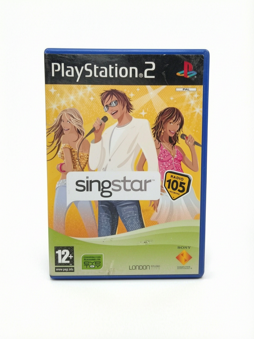 SingStar Radio 105 (Correspond au "Pop" en FR) playstation 2 (PS2)