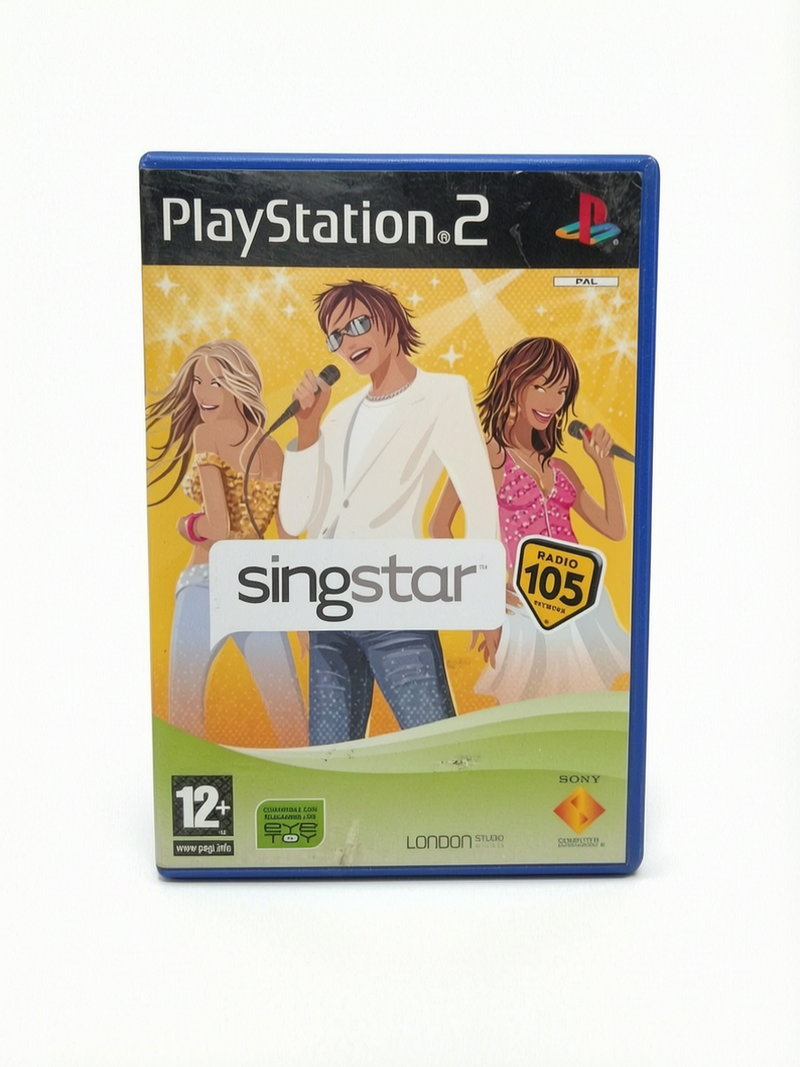 SingStar Radio 105 (Correspond au "Pop" en FR) playstation 2 (PS2)