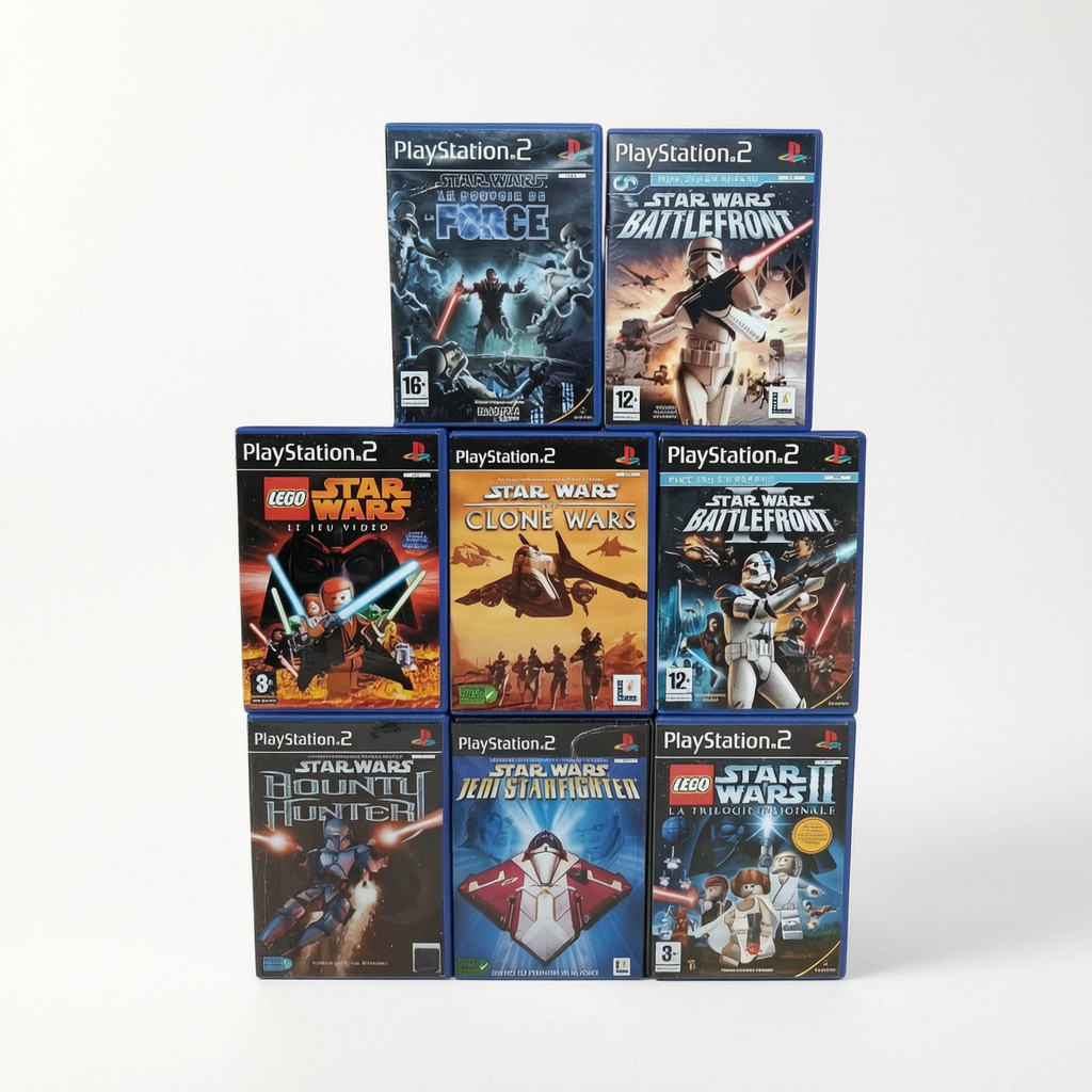 Collection Star Wars playstation 2 (PS2)