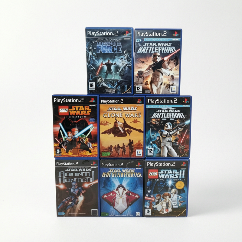 Collection Star Wars playstation 2 (PS2)