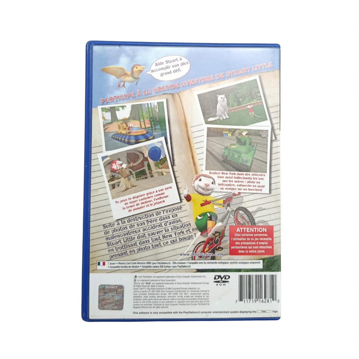 Stuart Little 3 : L'Aventure Photographique playstation 2 (PS2)