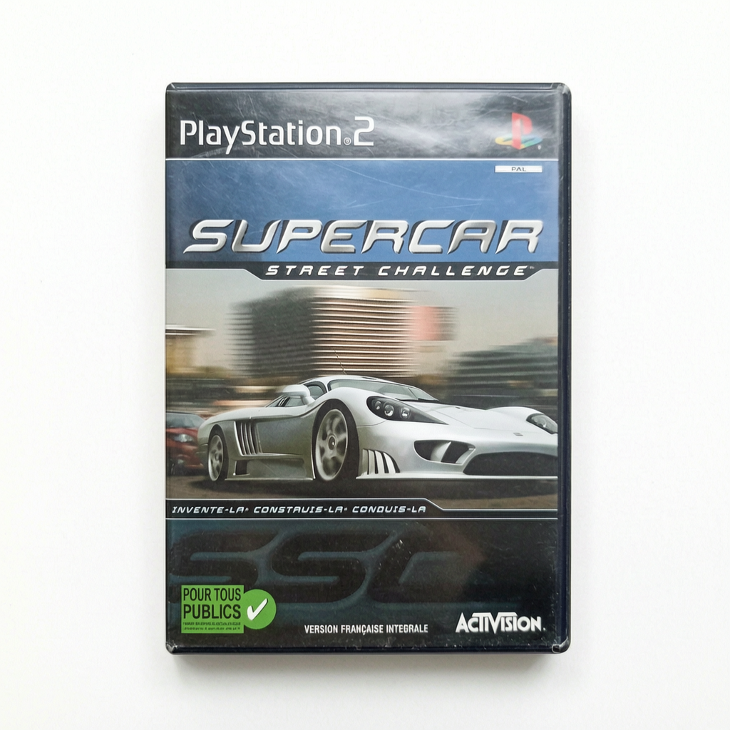 Supercar Street Challenge playstation 2 (PS2)