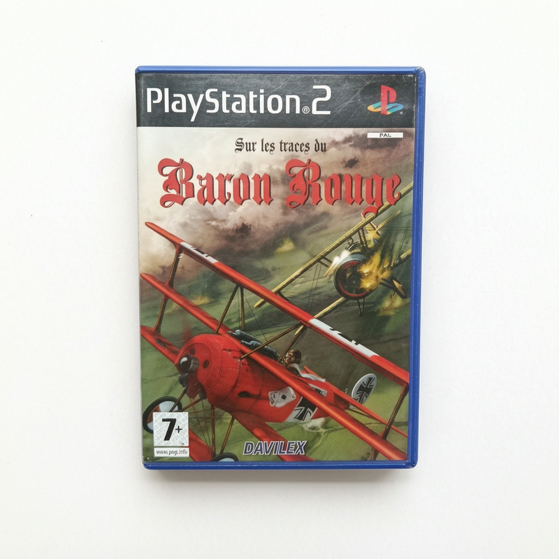 Sur les Traces du Baron Rouge playstation 2 (PS2)