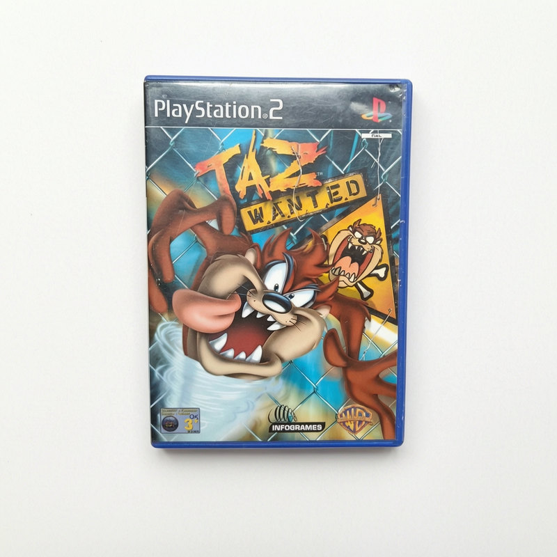 Taz Wanted playstation 2 (PS2) Version UK