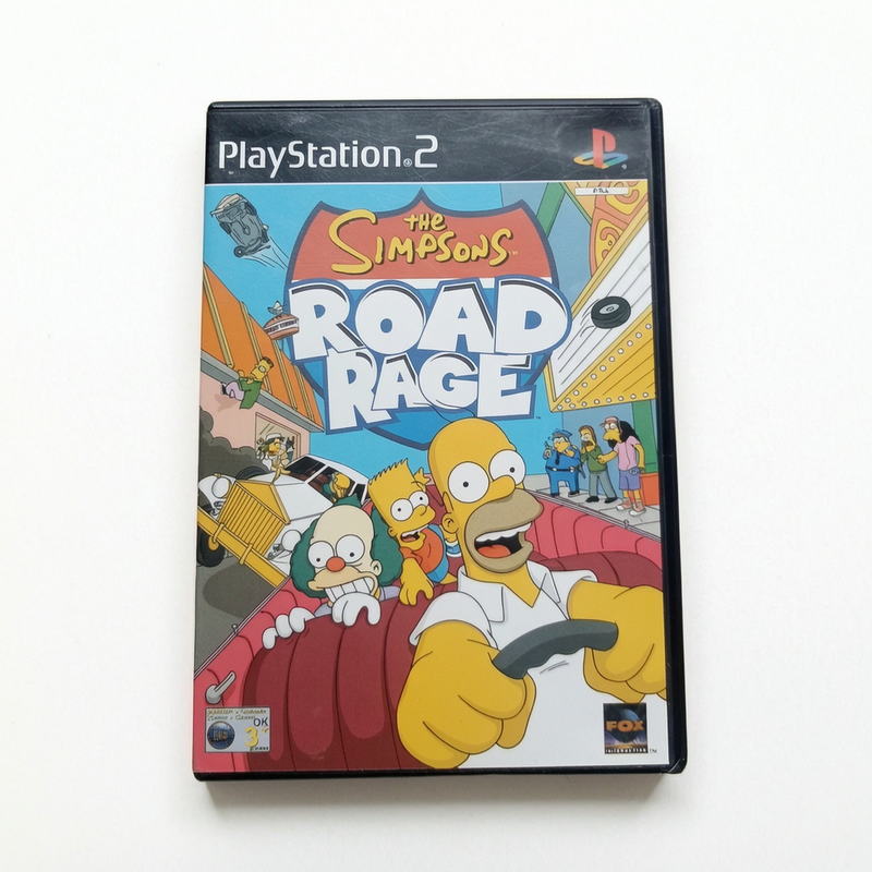 The Simpsons Road Rage playstation 2 (PS2) Version UK
