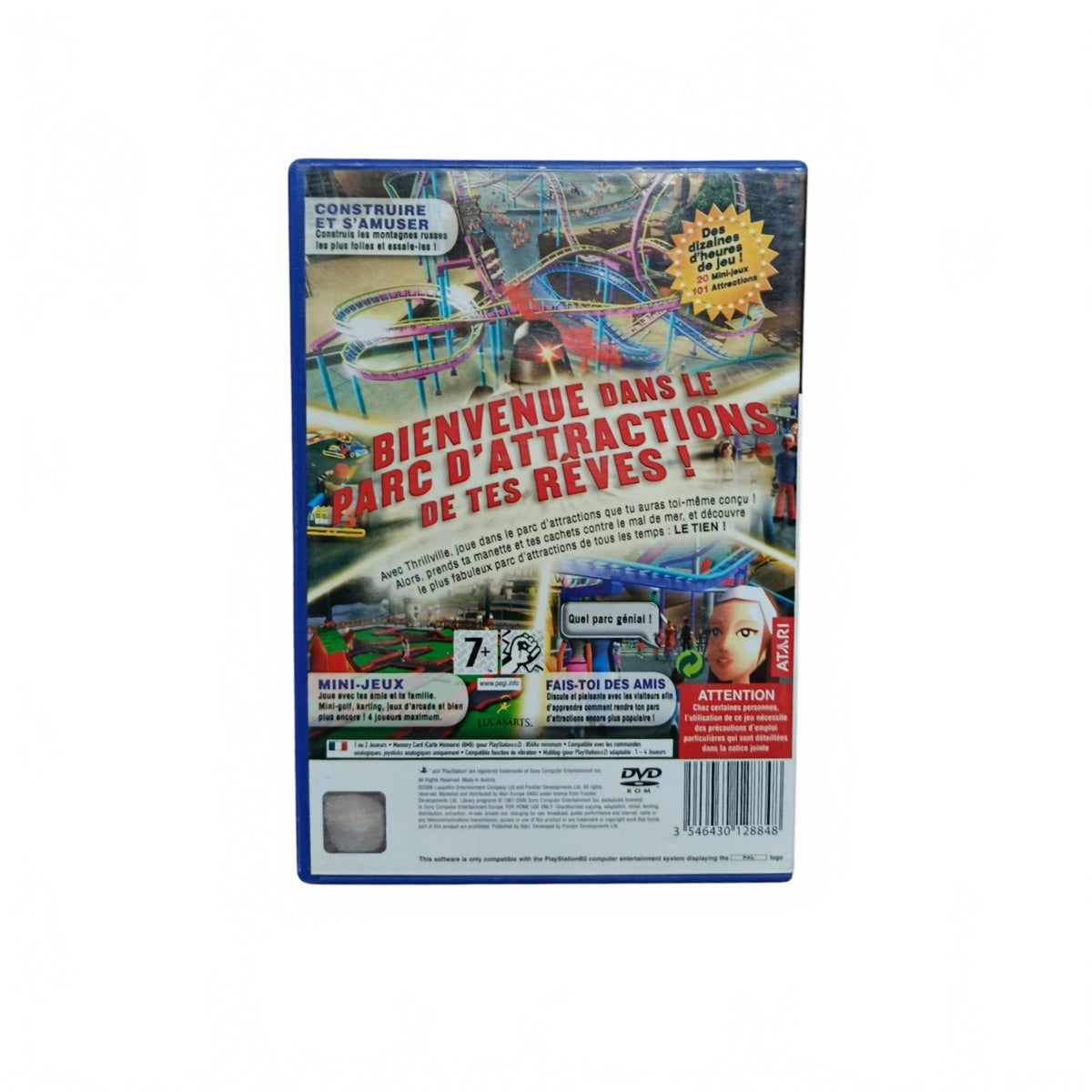Thrillville playstation 2 (PS2)