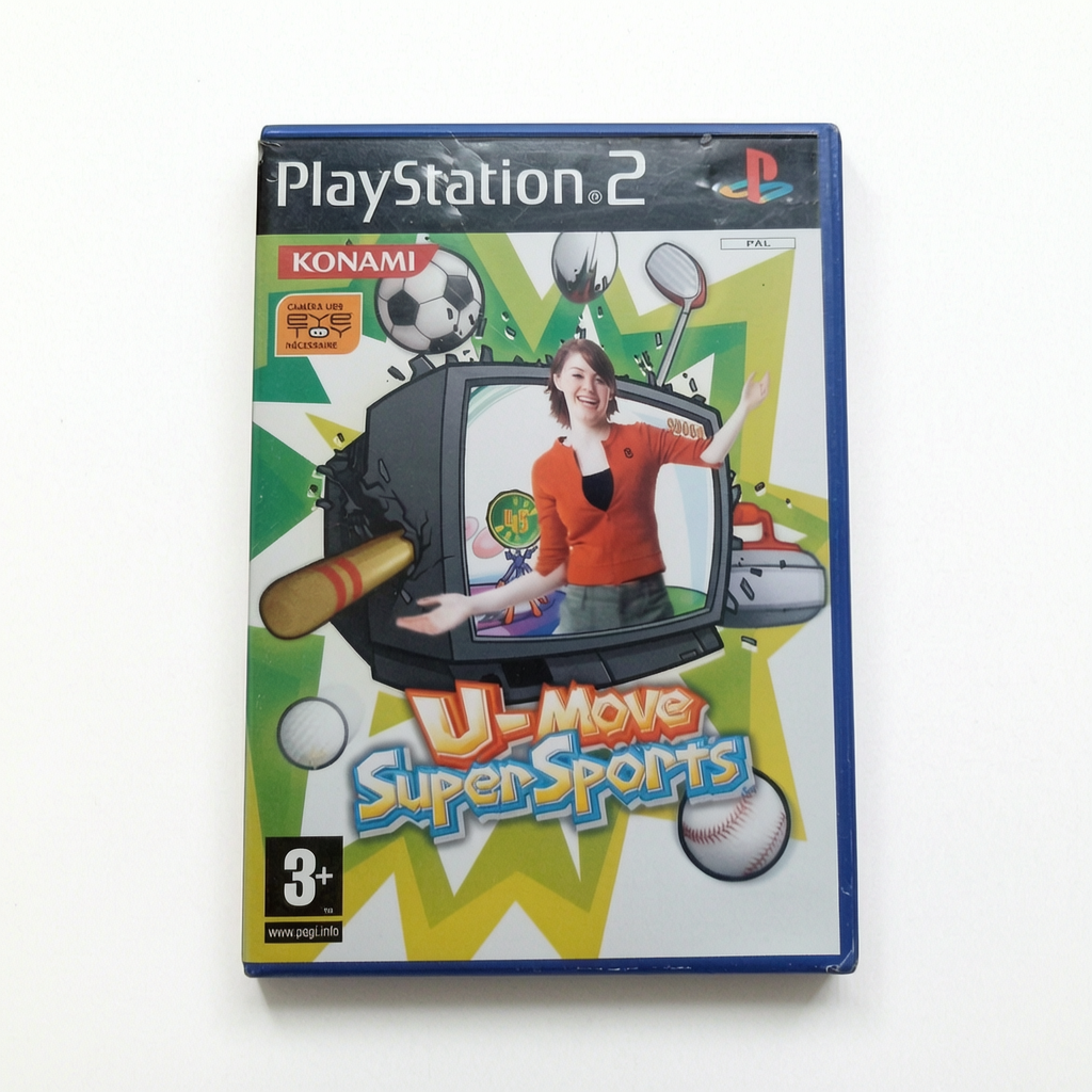 U-Move Super Sports playstation 2 (PS2)
