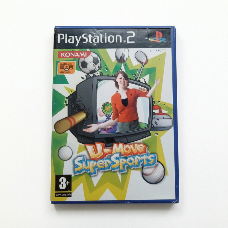 U-Move Super Sports playstation 2 (PS2)