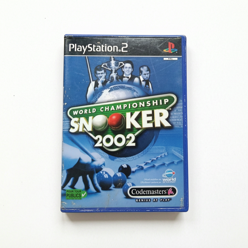 World Championship Snooker 2002 playstation 2 (PS2)