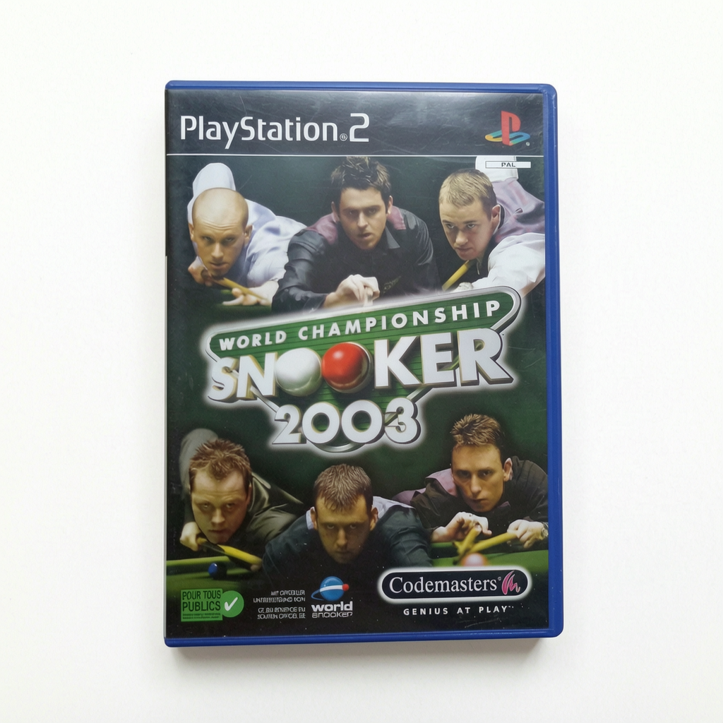 World Championship Snooker 2003 playstation 2 (PS2)