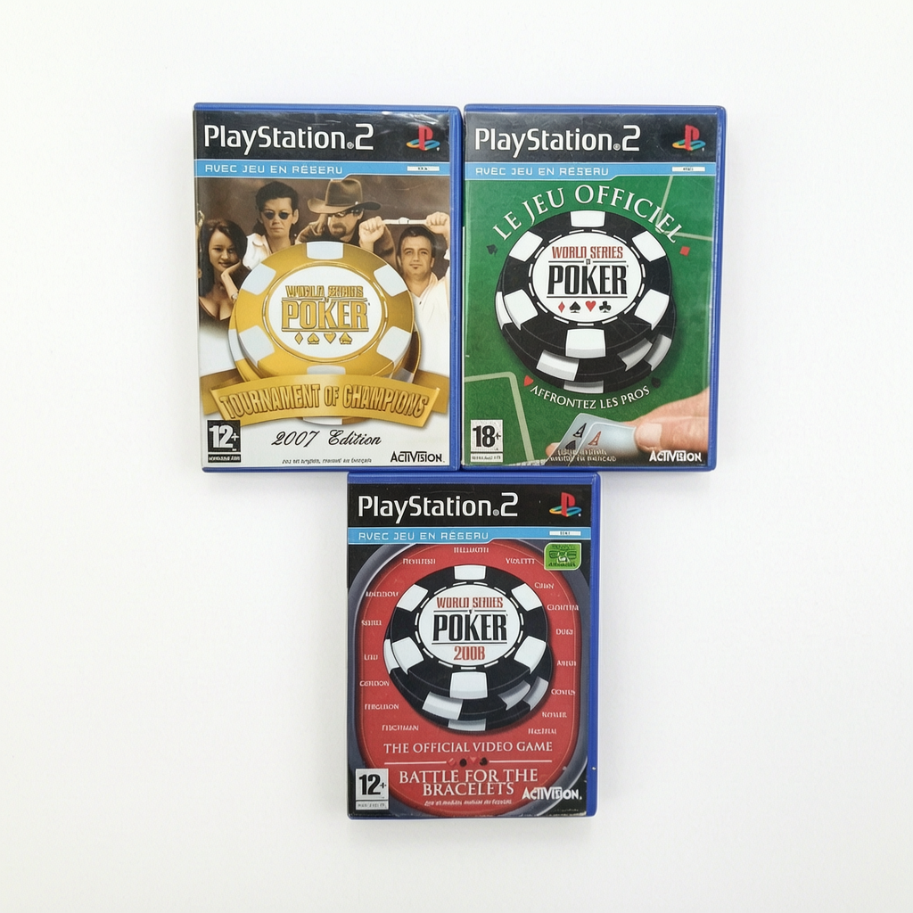 Lot Bundle Poker playstation 2 (PS2)
