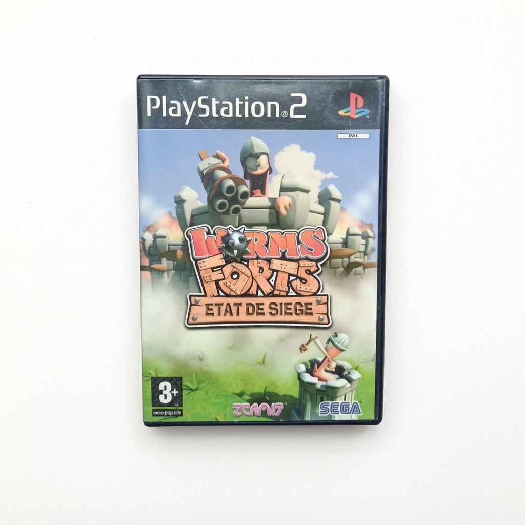 Worms Forts : Etat De Siege playstation 2 (PS2)