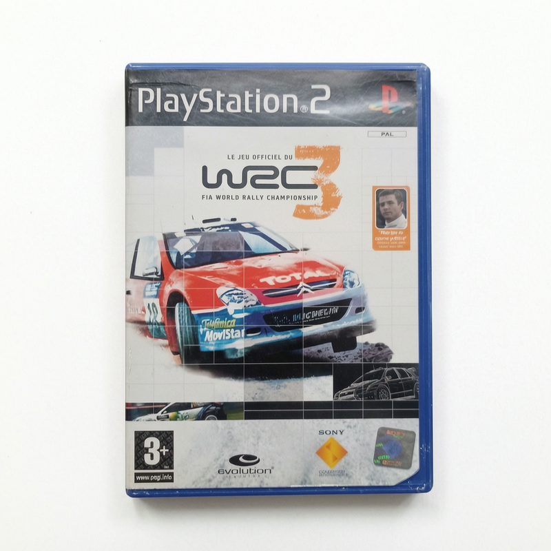 WRC 3 playstation 2 (PS2)