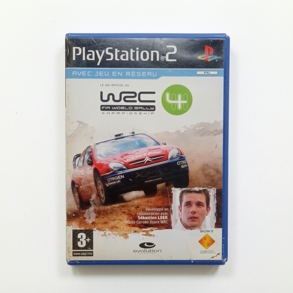 WRC 4 playstation 2 (PS2)