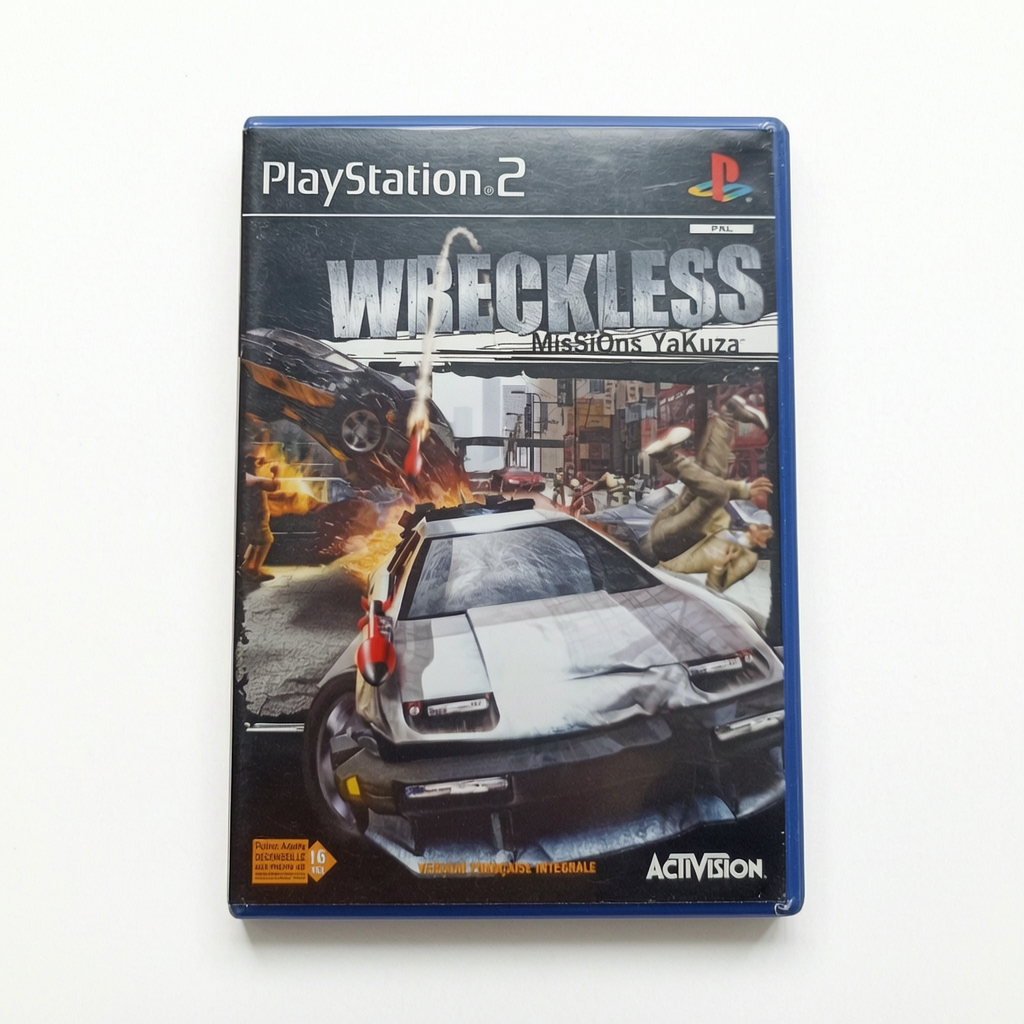 Wreckless : Missions Yakuzas playstation 2 (PS2)