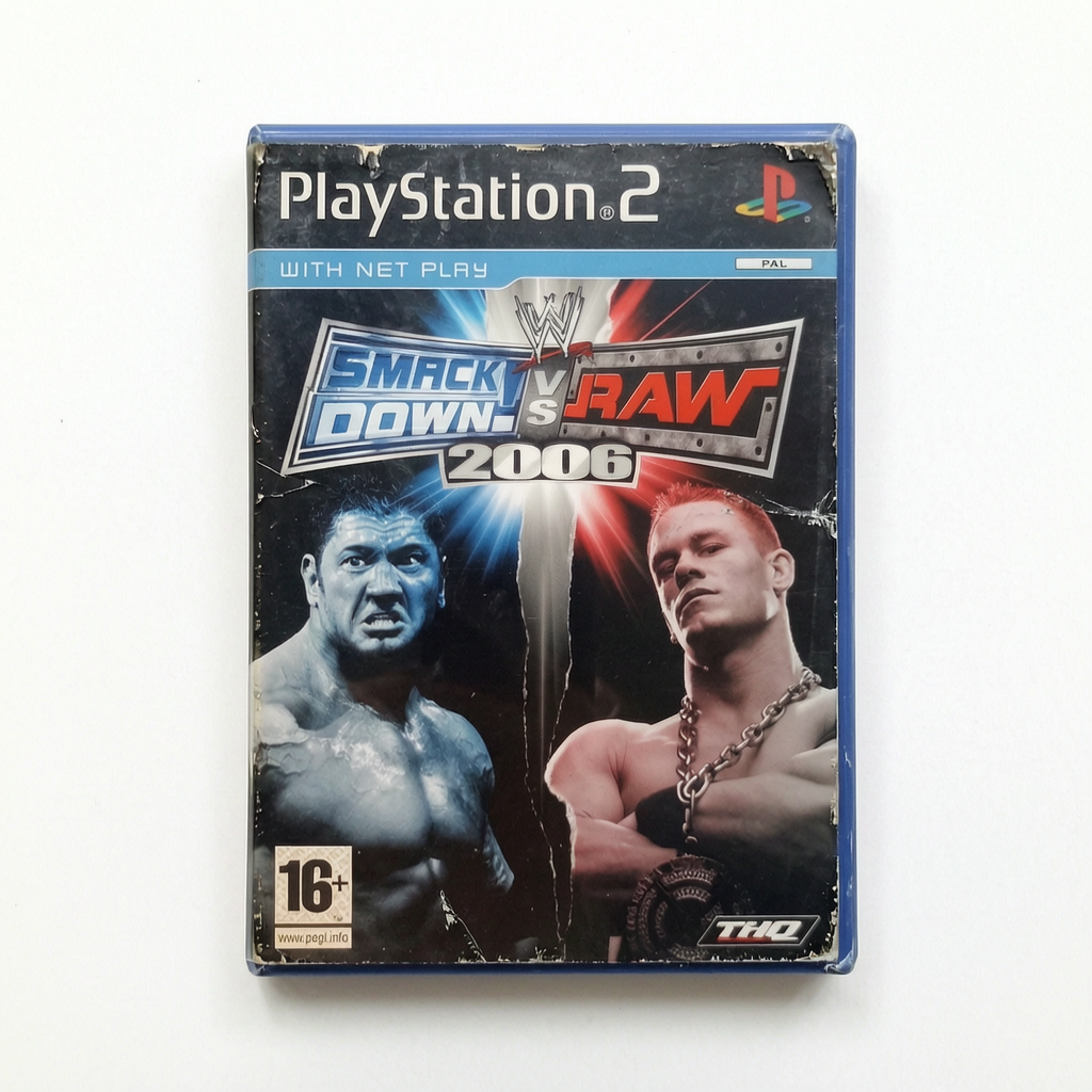 WWE Smackdown vs Raw 2006 playstation 2 (PS2)