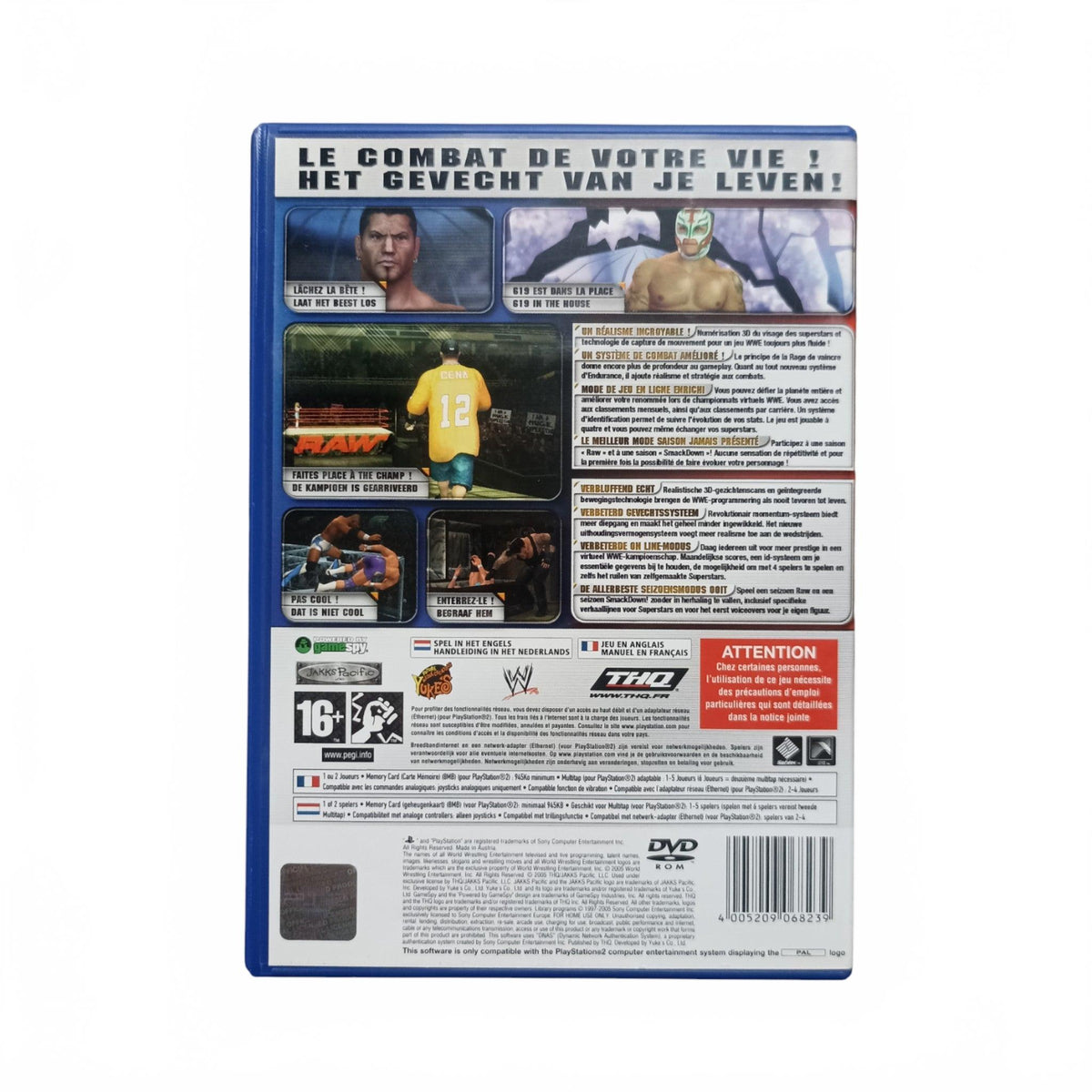 WWE Smackdown vs Raw 2006 playstation 2 (PS2)