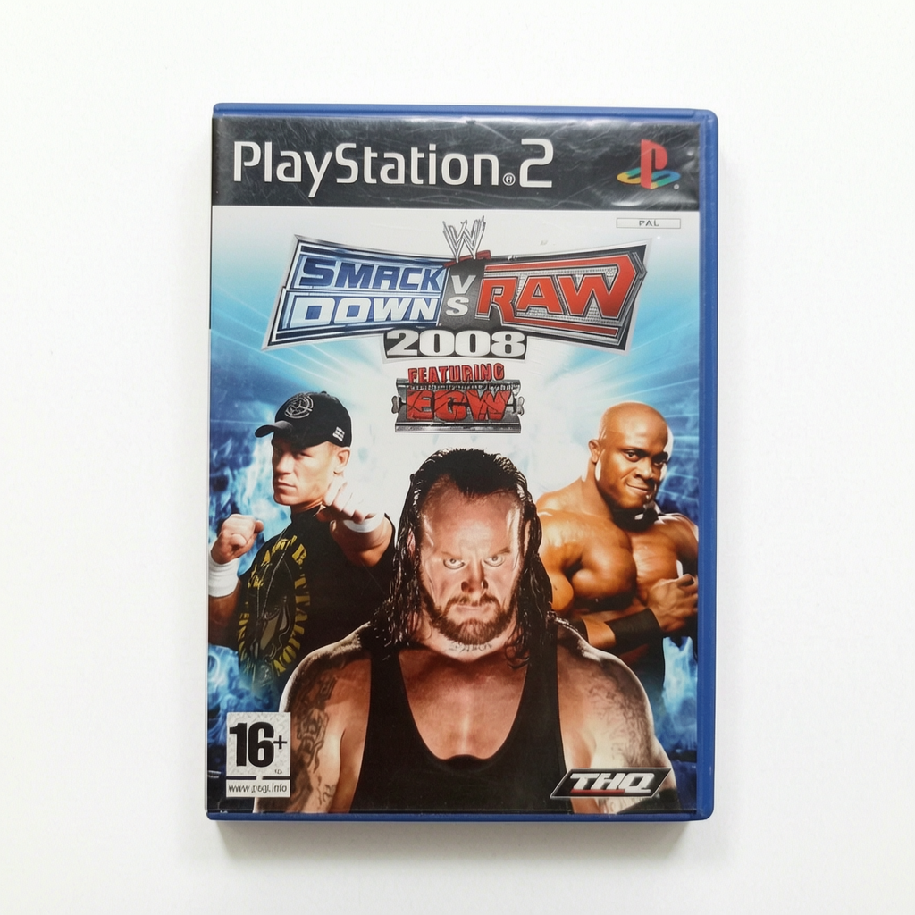 WWE Smackdown vs Raw 2008 playstation 2 (PS2)