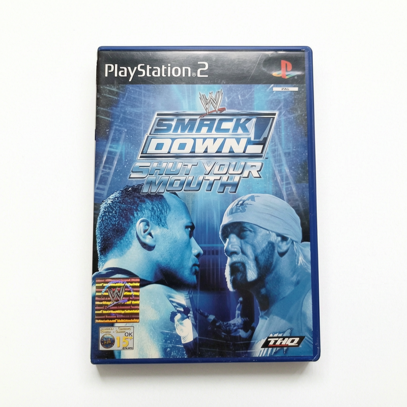 WWE Smackdown! : shut your mouth playstation 2 (PS2)