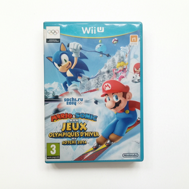 Mario & Sonic aux jeux olympiques d'hiver de Sotchi 2014 Nintendo Wii U