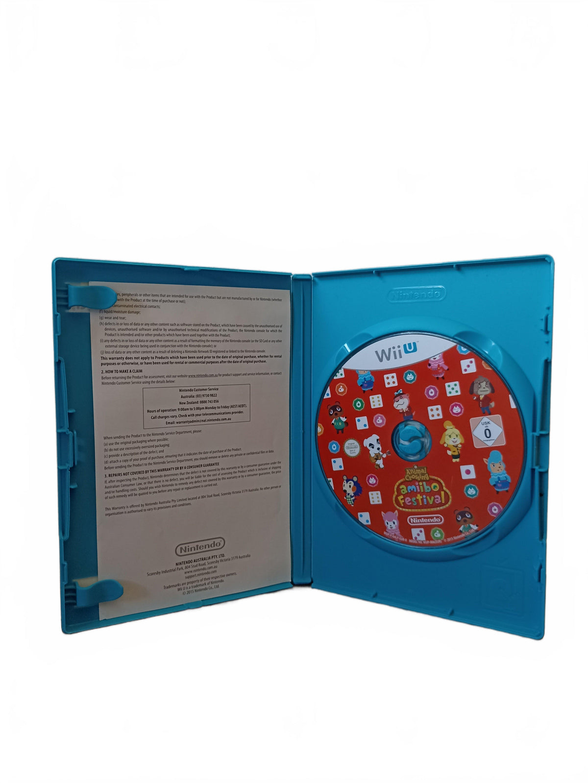 Animal Crossing Amibo Festival Nintendo Wii U