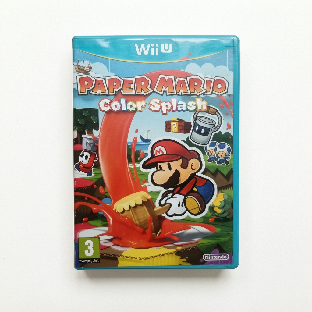 Paper Mario Color Splash Nintendo Wii U