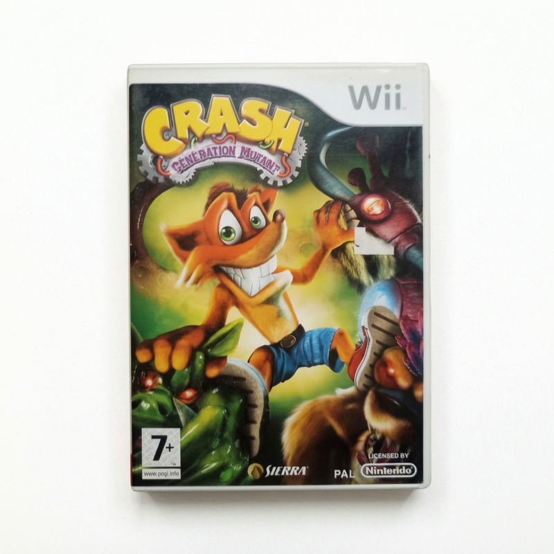 crash generation mutant nintendo WII