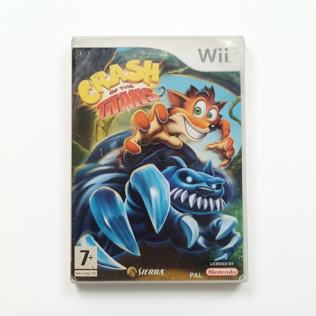 crash of the titans nintendo WII