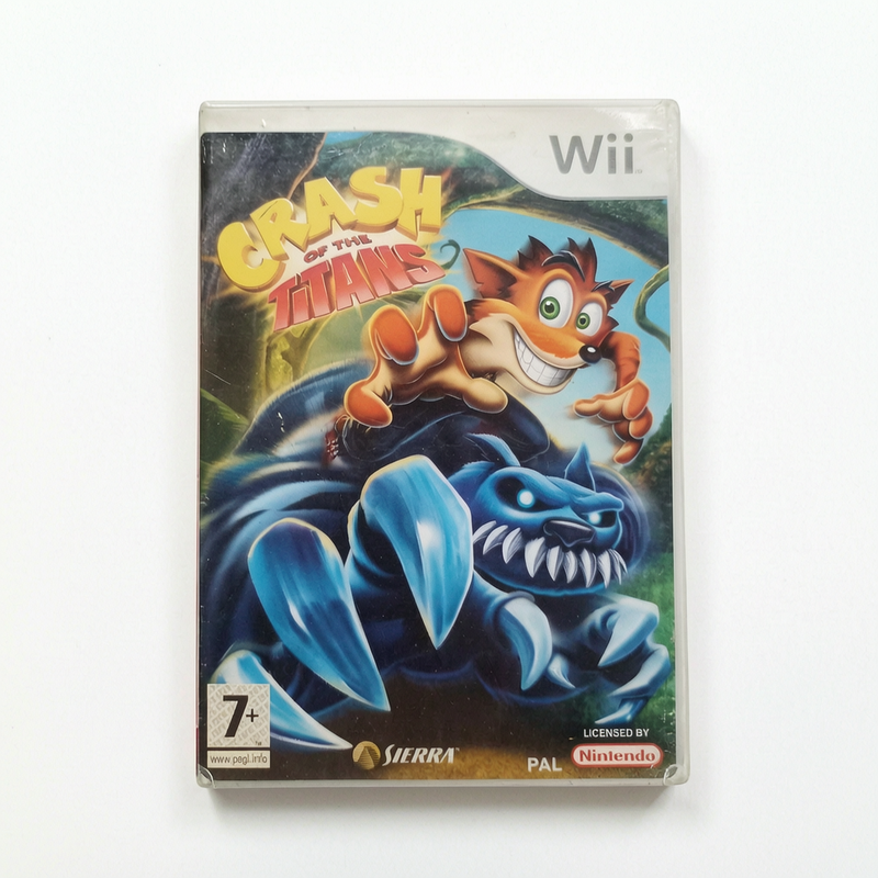 crash of the titans nintendo WII