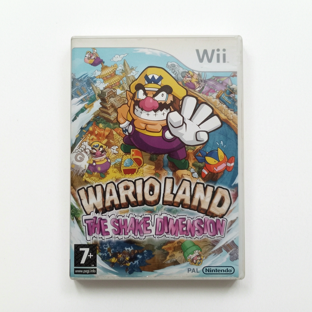 wario land the shake dimension nintendo WII