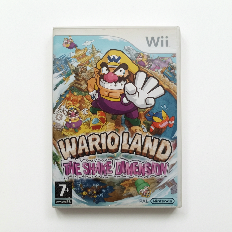 wario land the shake dimension nintendo WII