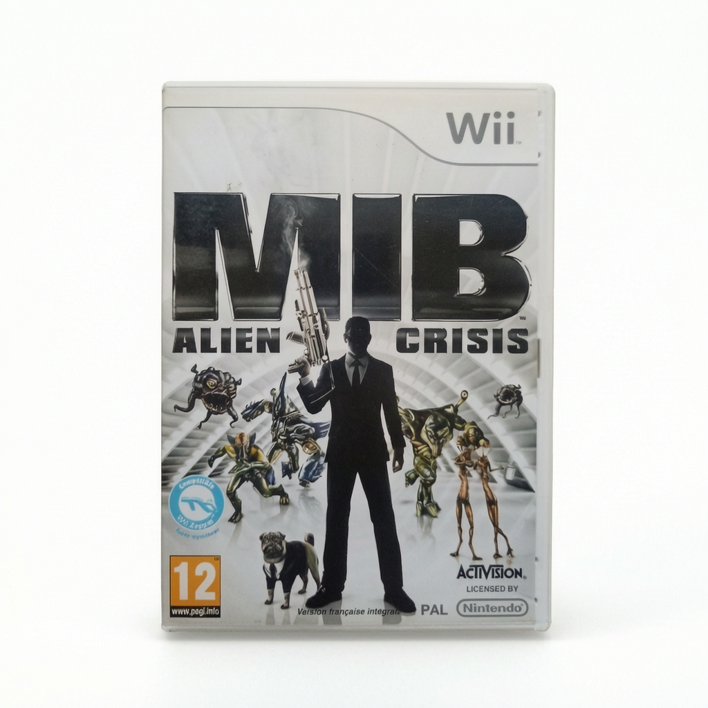 MIB alien crisis nintendo WII