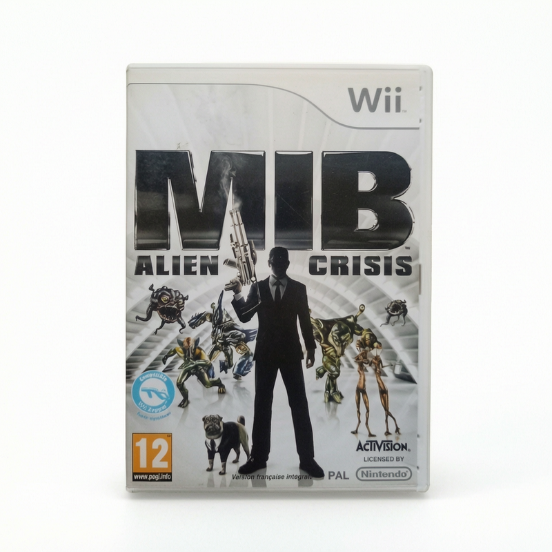MIB alien crisis nintendo WII