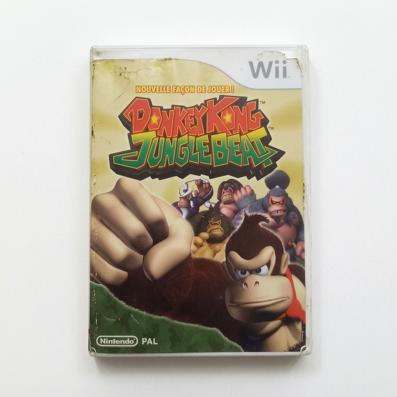 donkey kong jungle beat nintendo WII