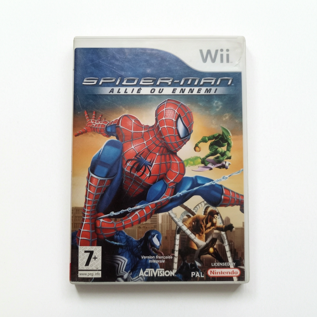 spider man allié ou ennemi nintendo WII