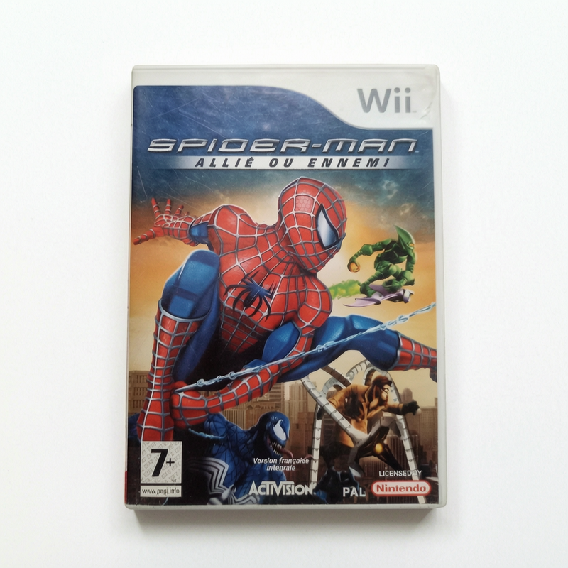 spider man allié ou ennemi nintendo WII