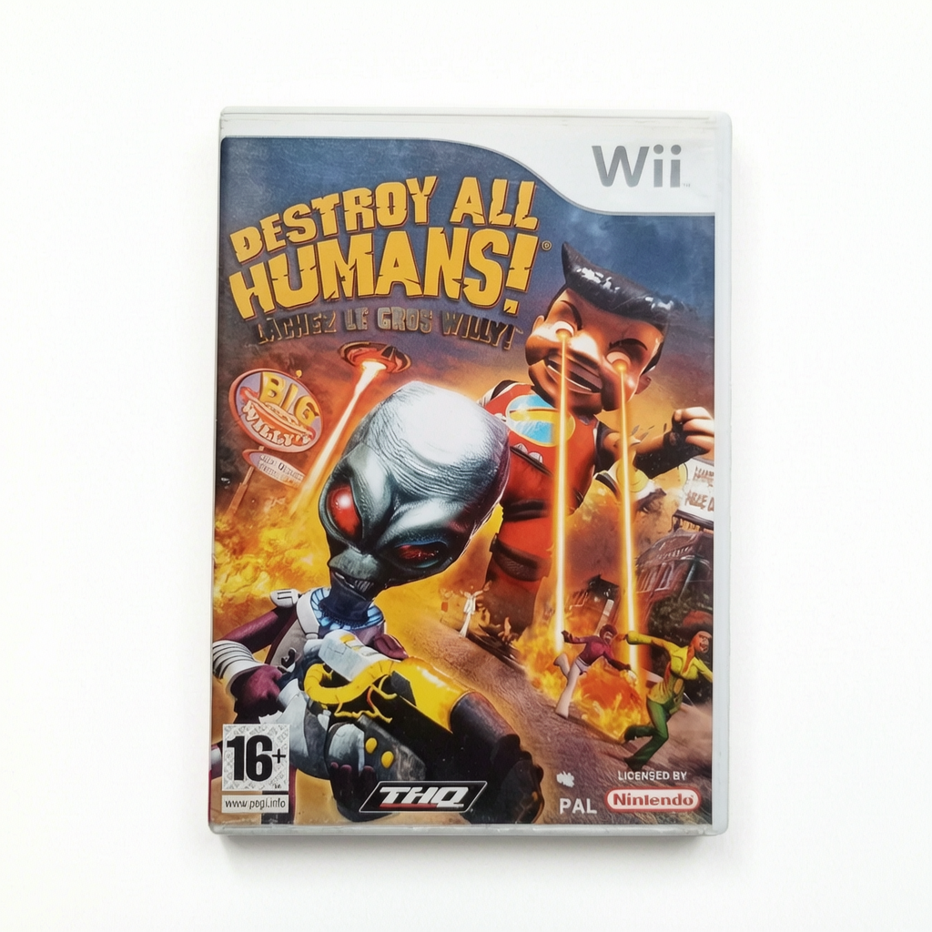 destroy all human nintendo WII