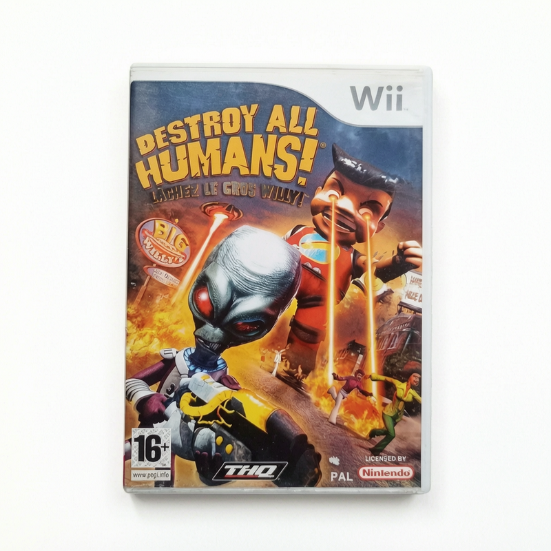 destroy all human nintendo WII
